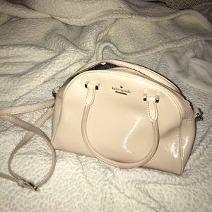 KATE SPADE beige dome crossbody